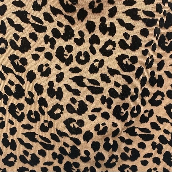 Majorelle Velvet Leopard Ruched Cap Sleeve Bodycon Mini Dress Animal Print Small - Picture 9 of 9